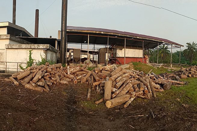 Chaudière biomasse 12T exporté à Congo